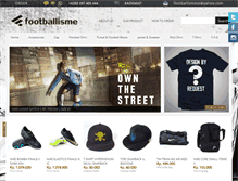 Tablet Screenshot of footballisme.com